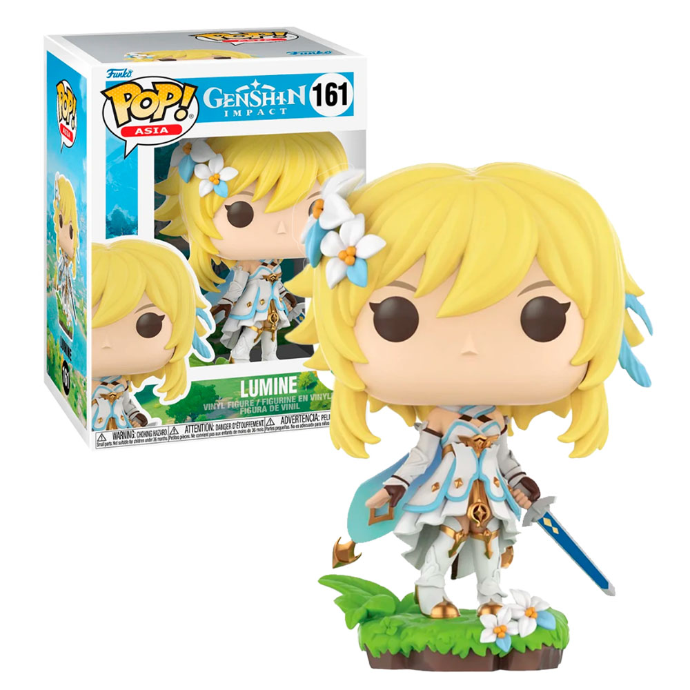 Funko Pop Lumine #161 Genshin Impact Videojuego Figura Original