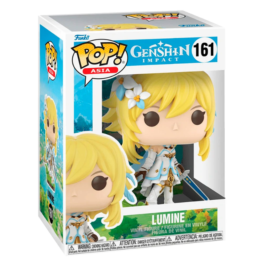Funko Pop Lumine #161 Genshin Impact Videojuego Figura Original