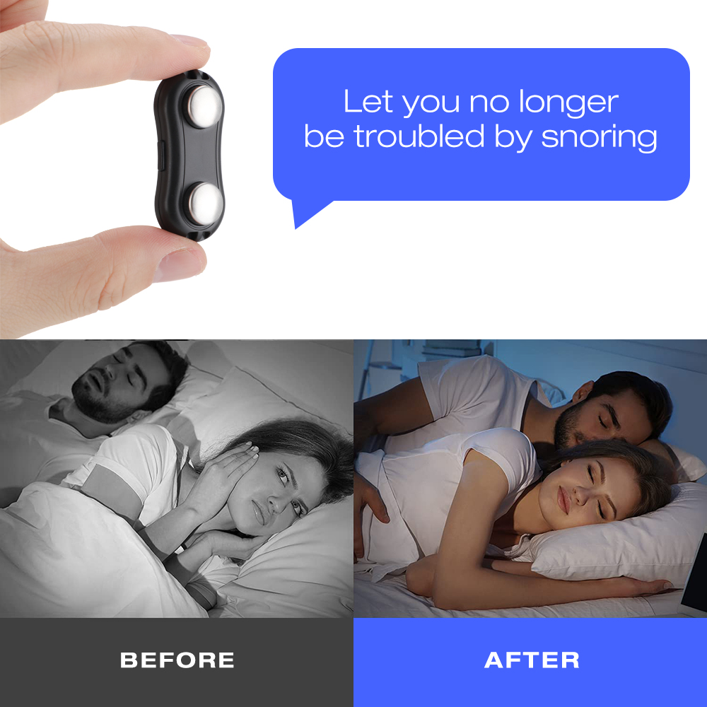 Dispositivo Inteligente Anti-Ronquidos para Mejora del sueño. Ronquido Moderado.