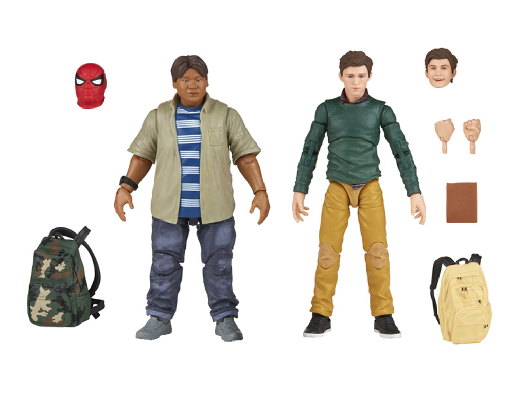 Marvel Legends Spider-Man 6 Inch Action Figure Movie 2-Pack - Ned Leeds & Peter Parker