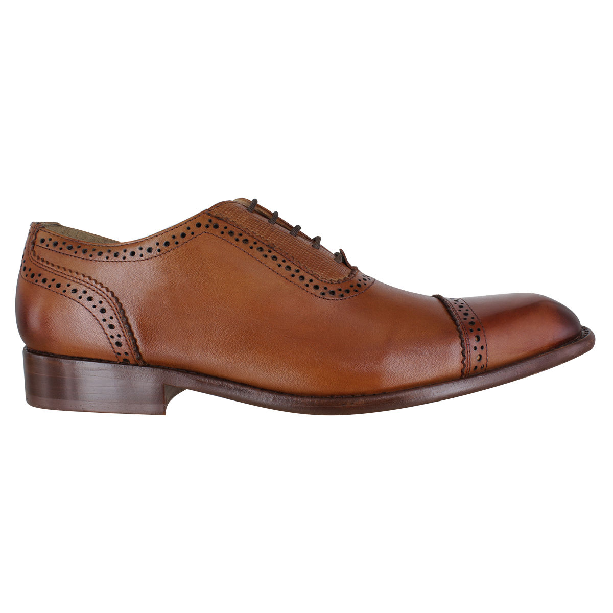 Zapato Carlo Ronaldi 1022-12 Becerro Café Brown