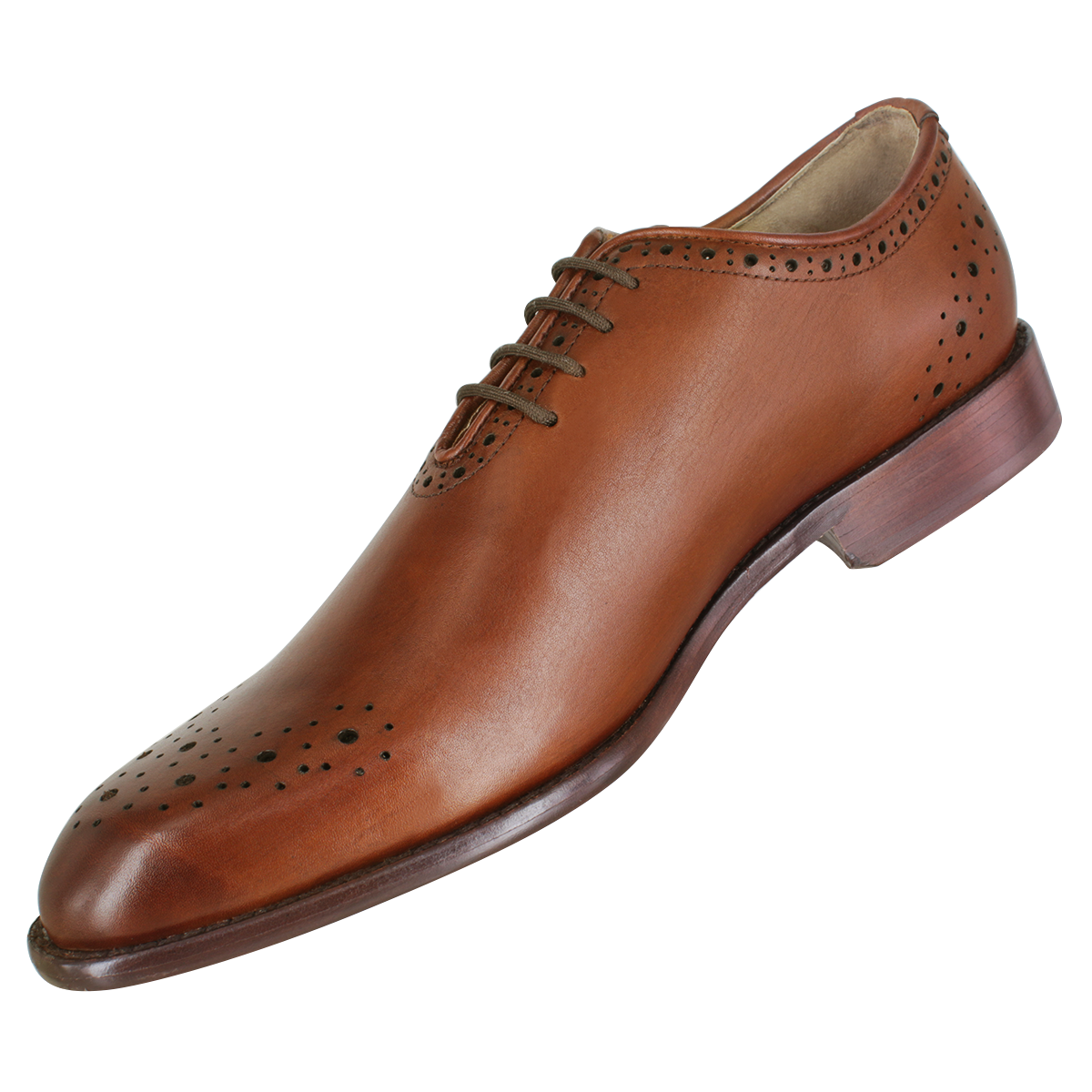 Zapato Carlo Ronaldi 1030 Becerro Café Capuchino