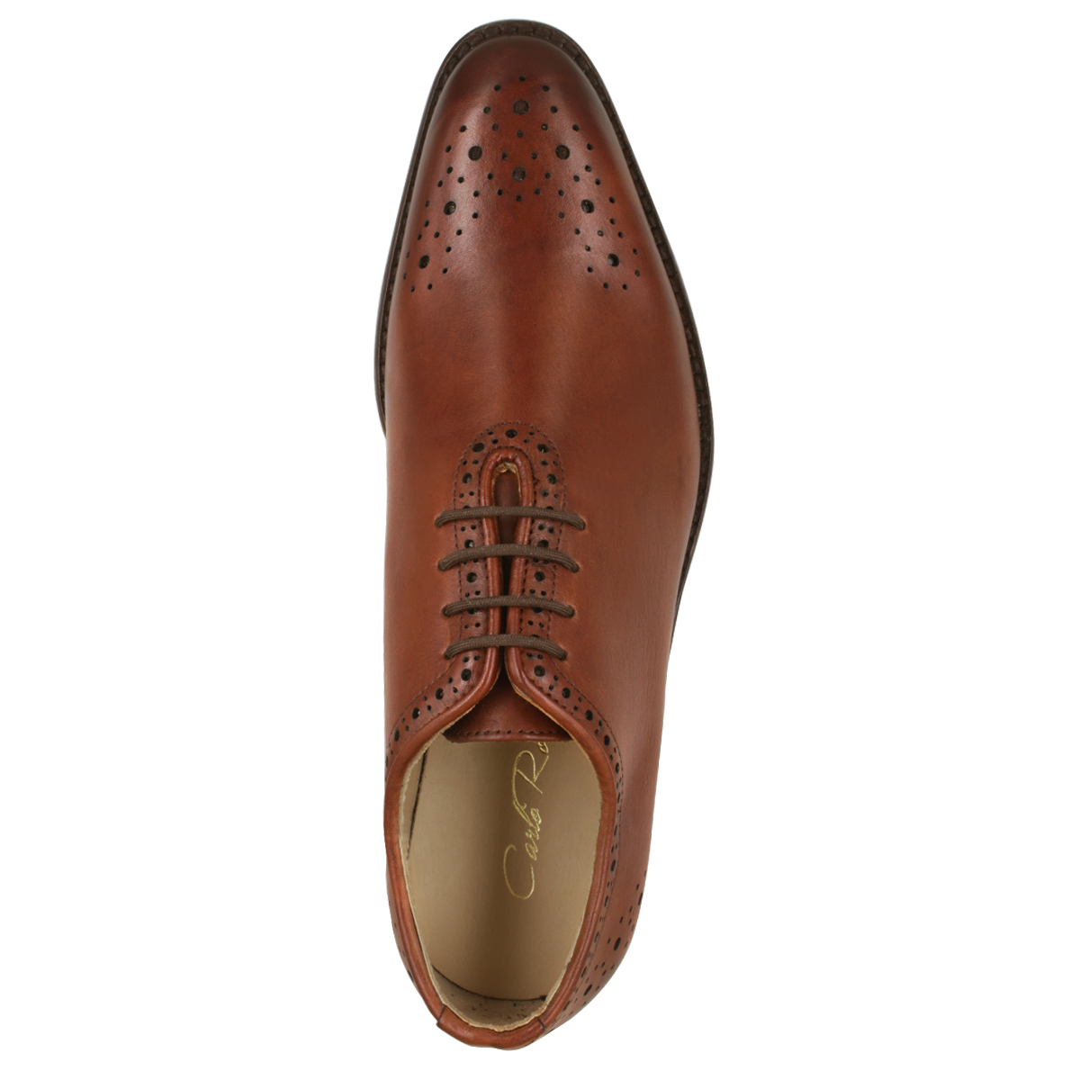 Zapato Carlo Ronaldi 1030 Becerro Café Capuchino