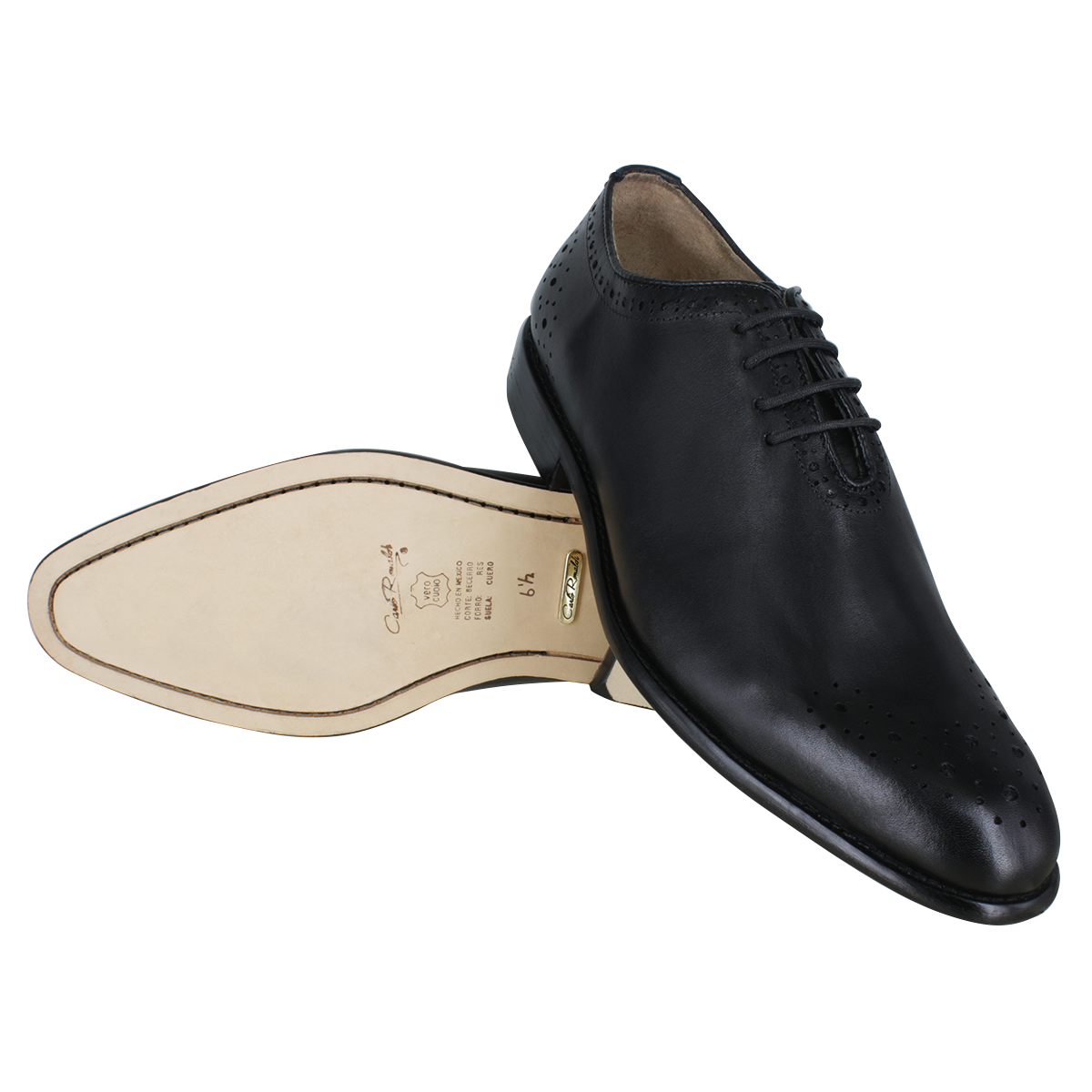 Zapato Carlo Ronaldi 1030 Becerro Negro