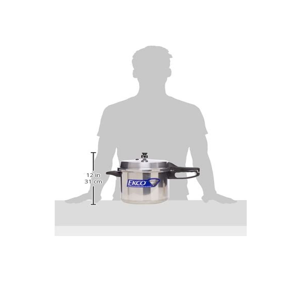 Olla Express Clásica Capacidad de 8 Litros Acero Ekco 66079