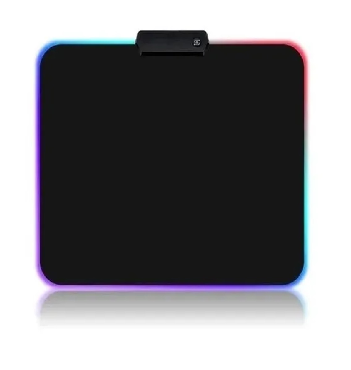 Alfombrilla De Ratón Gamer Rgb Luz Led Lonk Mousepad 30x25cm