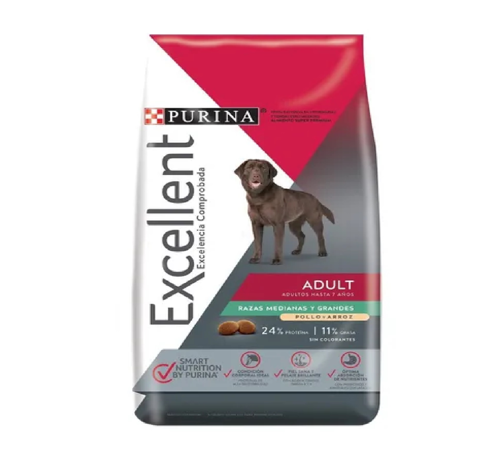 Alimento Excellent Adult Perro Adulto Mediano Y Grande 4 Kg