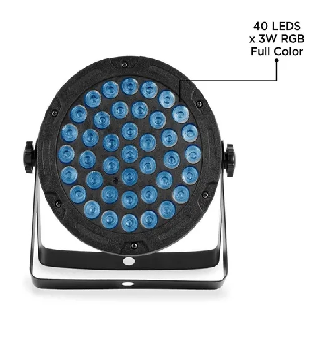  Cañón  Led 40 X 3 Watts - Rgb 3 En 1 