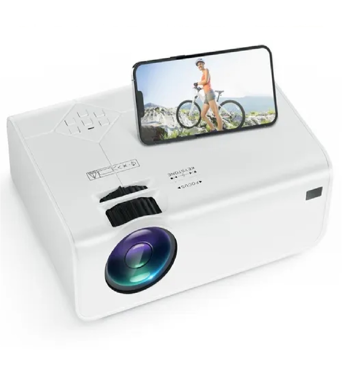 Proyector Full Hd 1080p Compatible Con 4k,portátil,wifi Blanco