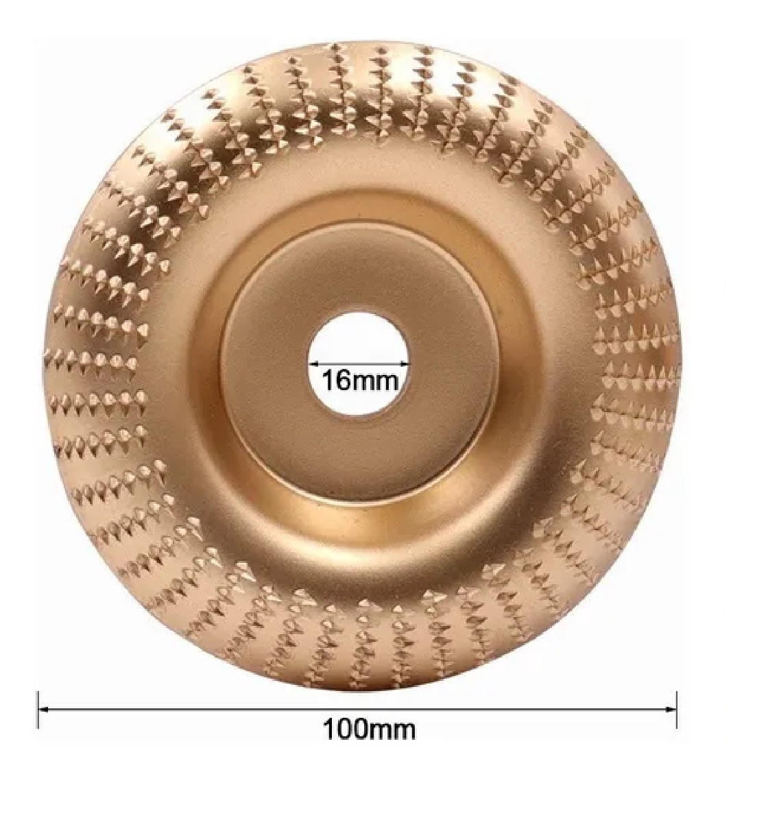 Kit Disco Acero Amoladora Angular Pulido Tallar Madera Lijado