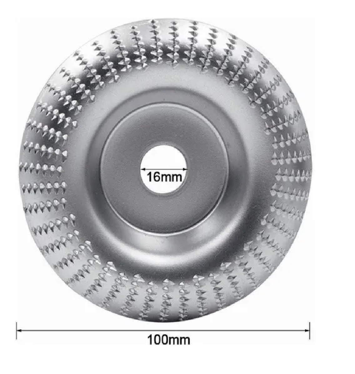 Kit Disco Acero Amoladora Angular Pulido Tallar Madera Lijado