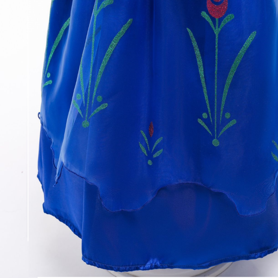 Vestido de fiesta Disfraz de ANNA Princesa Frozen 