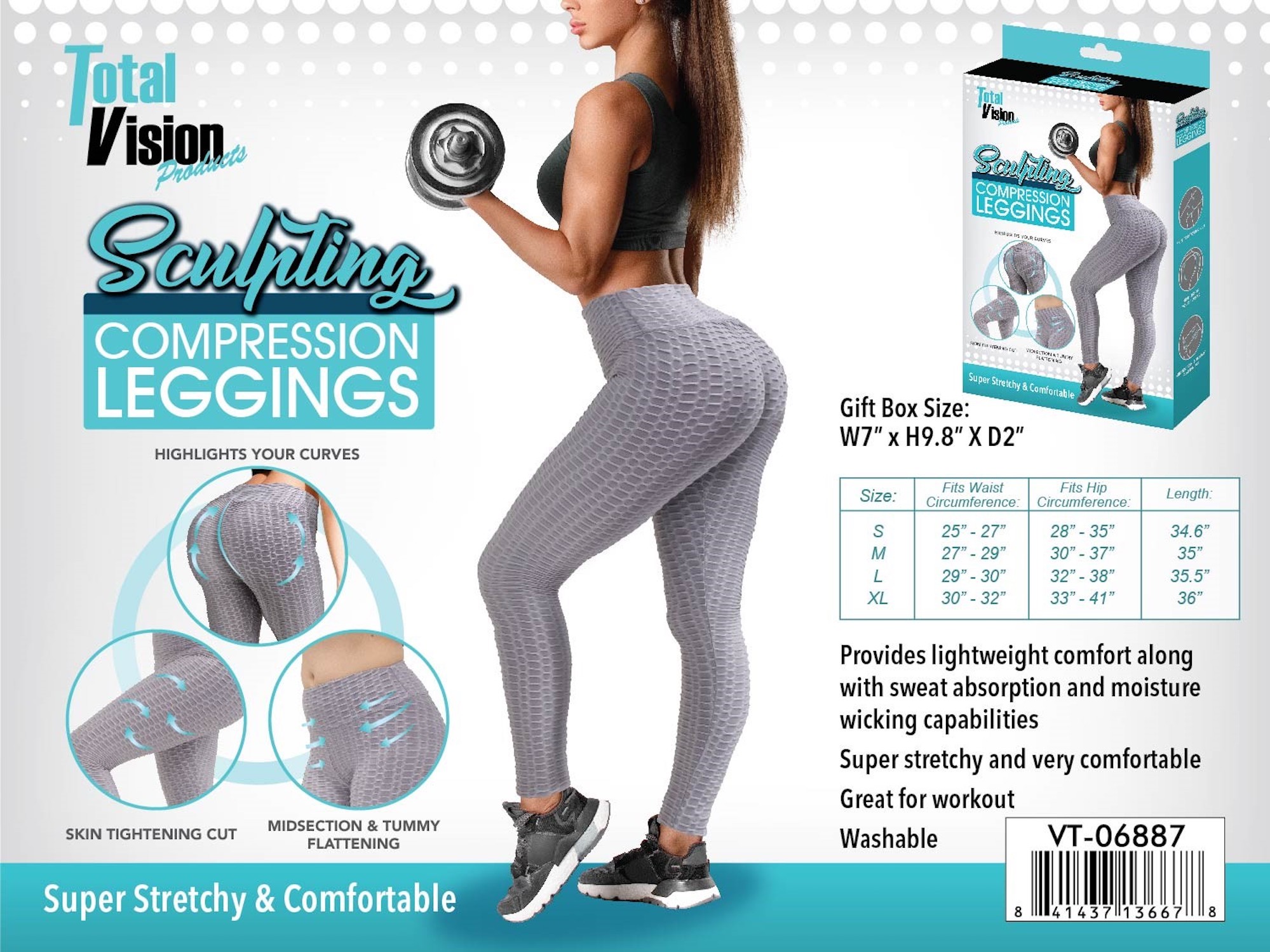 Leggins Mallas Para Mujer Tatys Fashion Fit Gym Levanta Gluteos