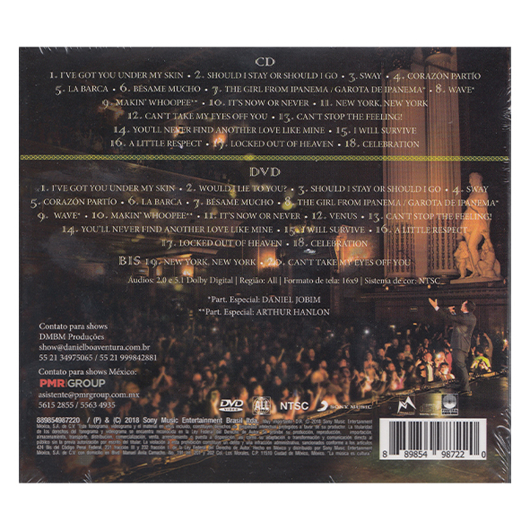 CD Daniel Boaventura / En Vivo En México (con DVD)