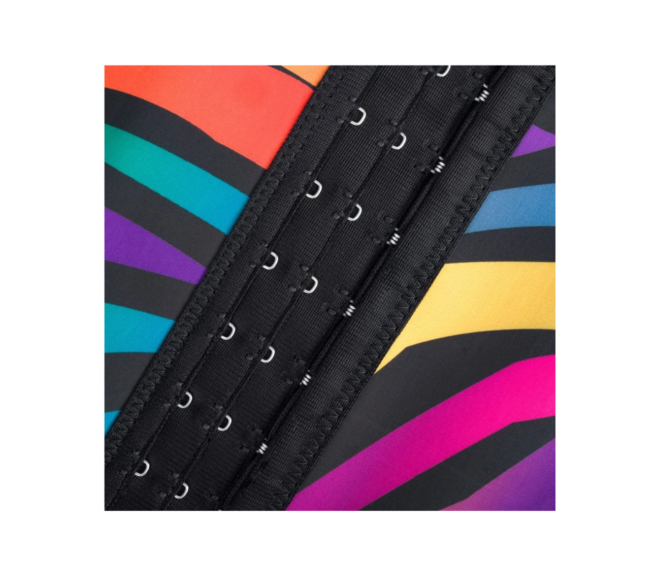 Faja Cinturilla Latex 7 Varillas Multi Color Moldea Reduce