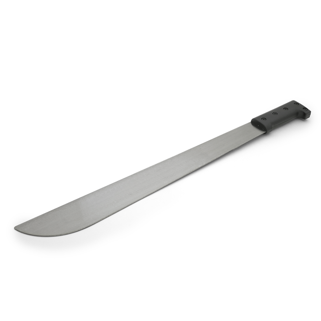 Machete de acero estándar de 18 pulgadas mango de plástico y funda Coghlan's 0077