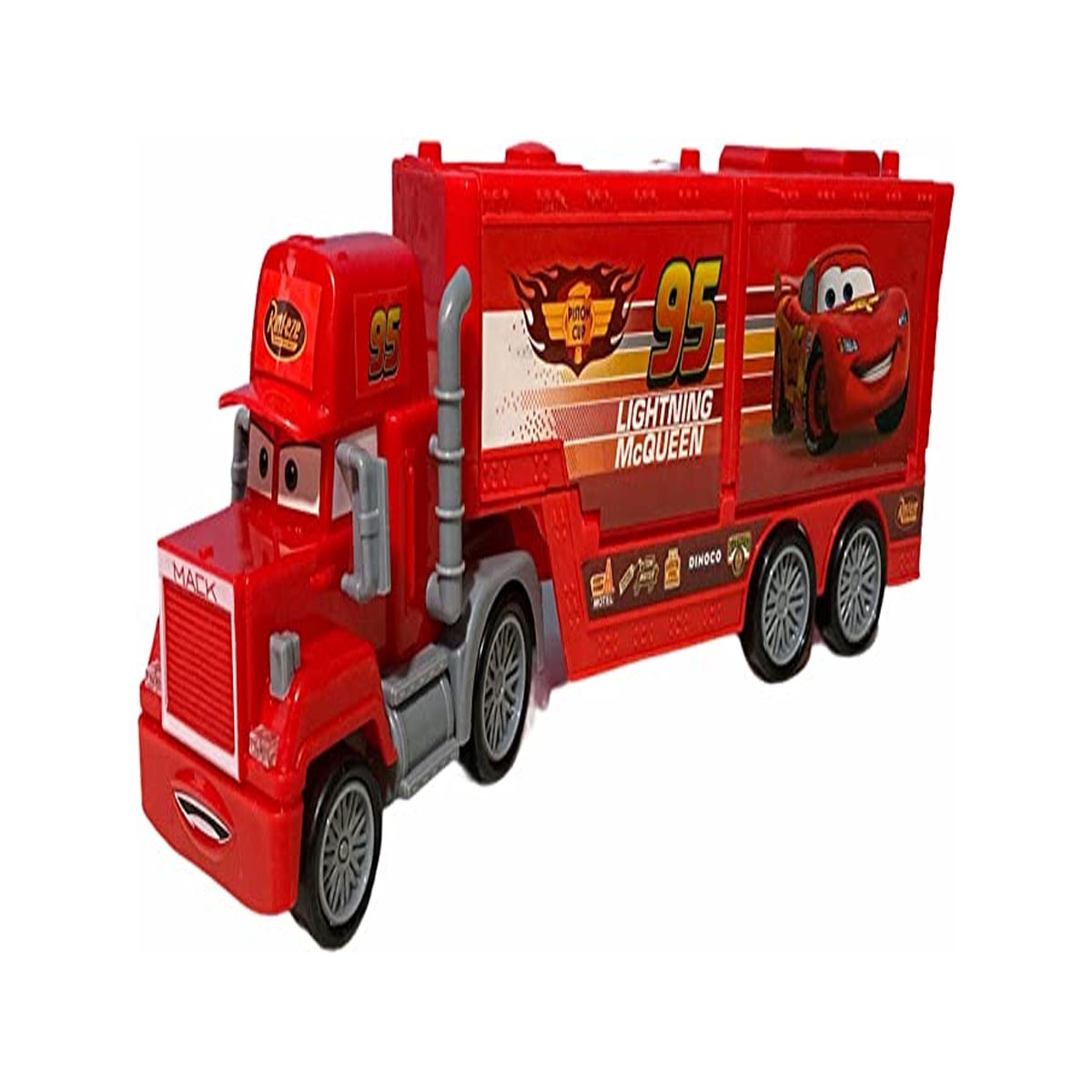 Cars Trailer Mack De Fricción 34 Centímetros Rayo Mcqueen 