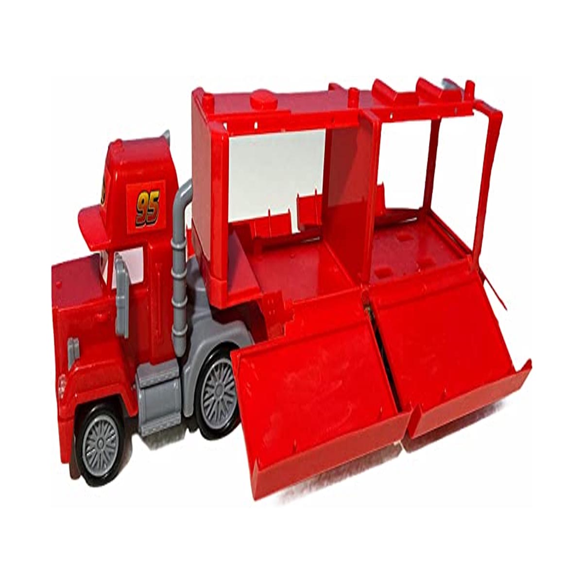 Cars Trailer Mack De Fricción 34 Centímetros Rayo Mcqueen 