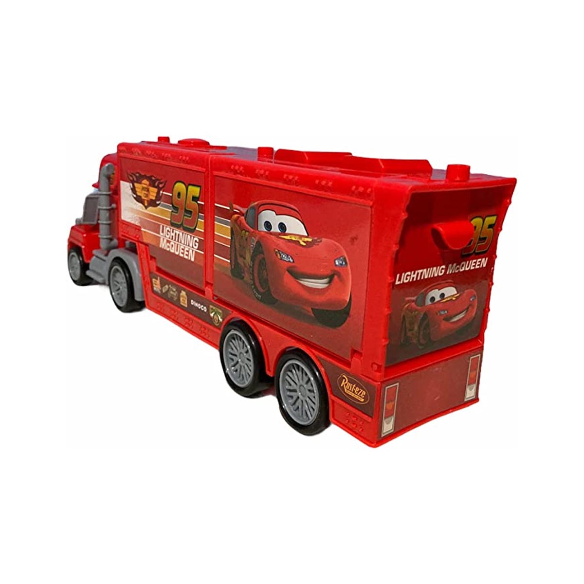 Cars Trailer Mack De Fricción 34 Centímetros Rayo Mcqueen 