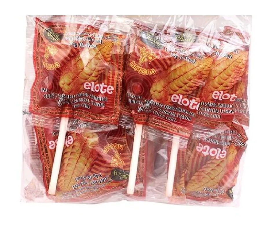 Miguelito paleta de Elote 40 piezas