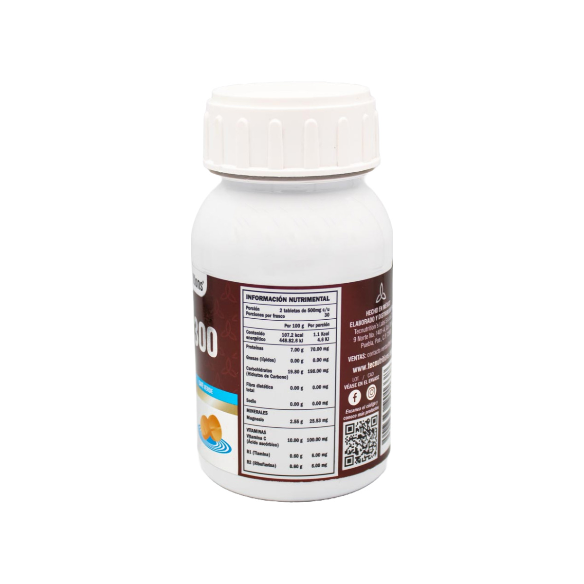 Suplemento alimenticio con vitaminas, minerales y antioxidantes, Tiam 300, 60 tabl