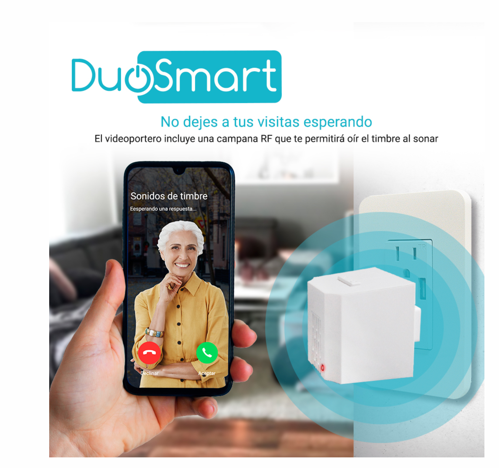 VIDEOPORTERO WIFI DUOSMART E50