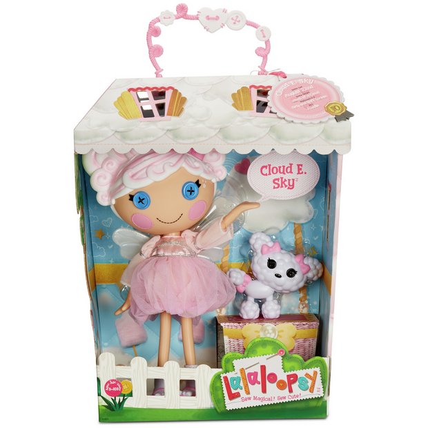 Lalaloopsy Muñeca Cloud E. Sky De 33 Cm Con Perrito