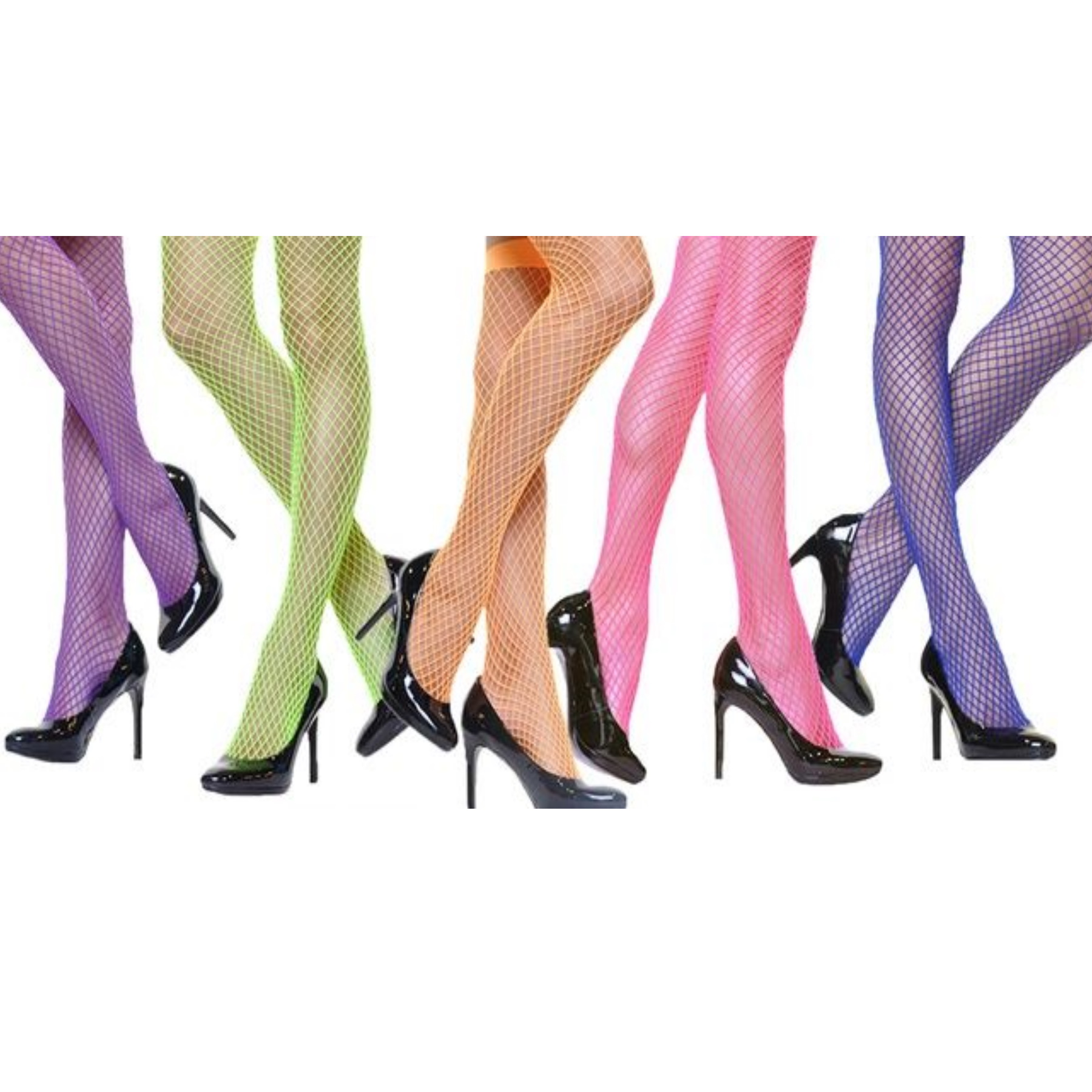 Medias Red Moradas Coloridas Neon Pride Cosplay Disfraz Pantimedias Mallas Red Mujer Unitalla