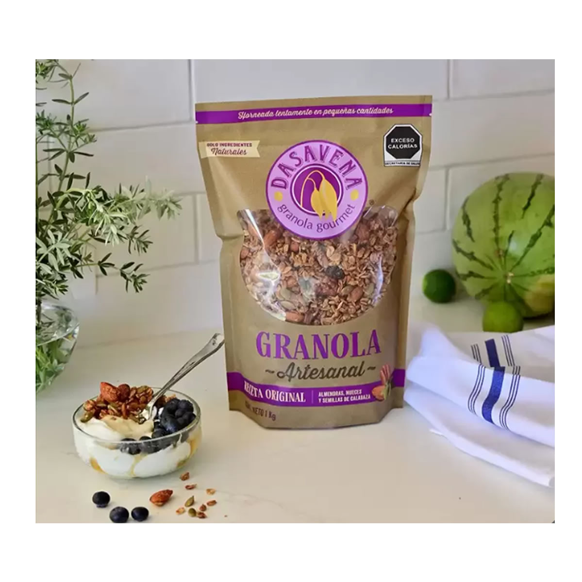 Granola Gourmet Dasavena 1 kg.