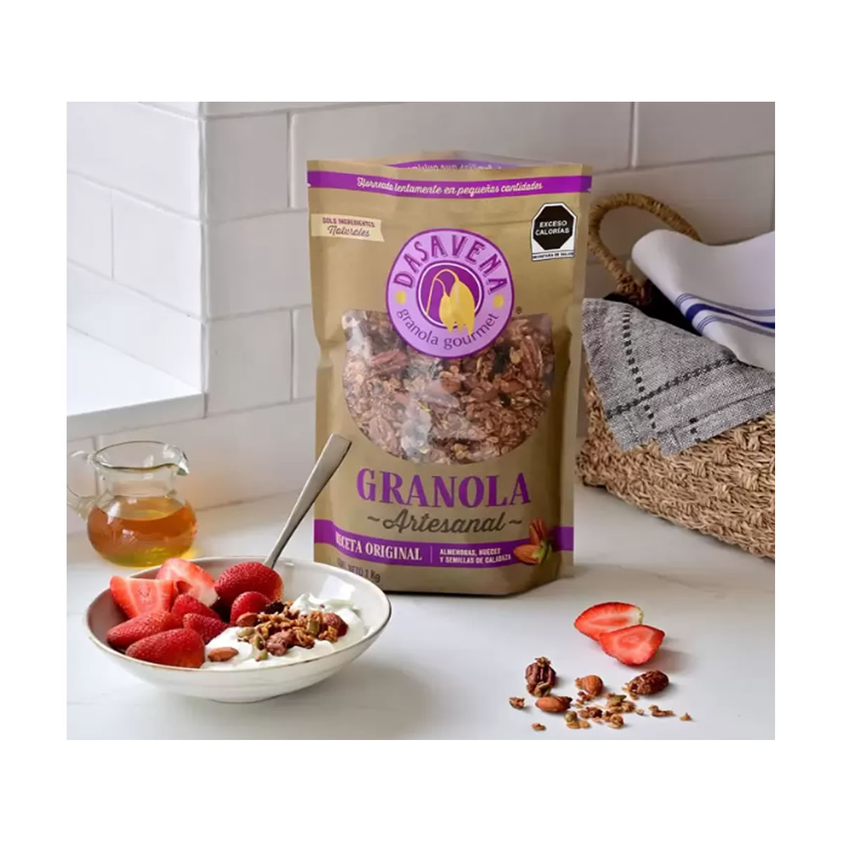 Granola Gourmet Dasavena 1 kg.