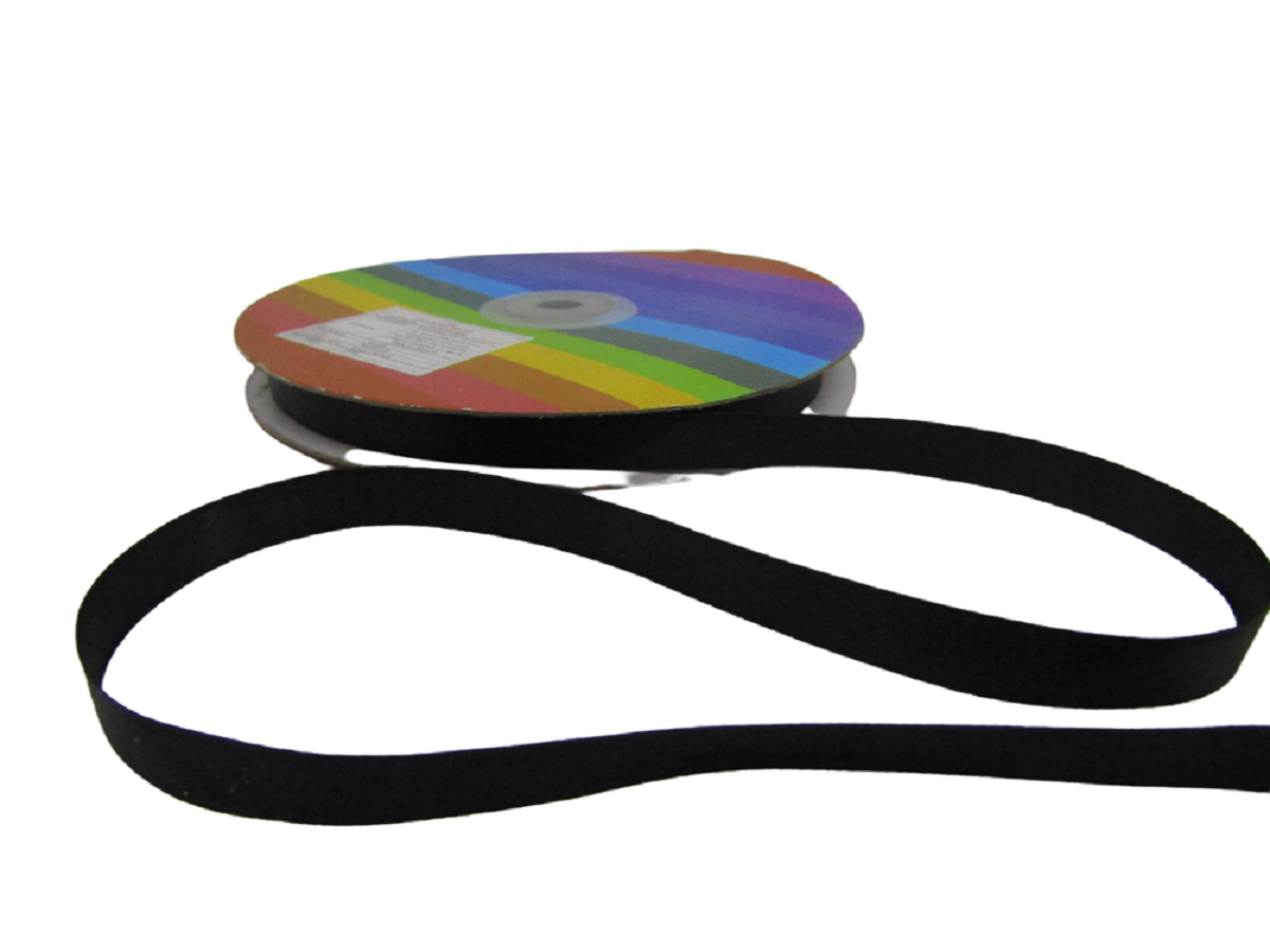 Listón satinado dos caras rollo 50 metros 1 cm de ancho