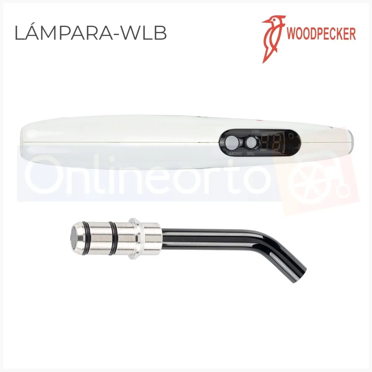 Lámpara Fotocurado Woodpecker Led B Dental Inalambrica Para Resinas