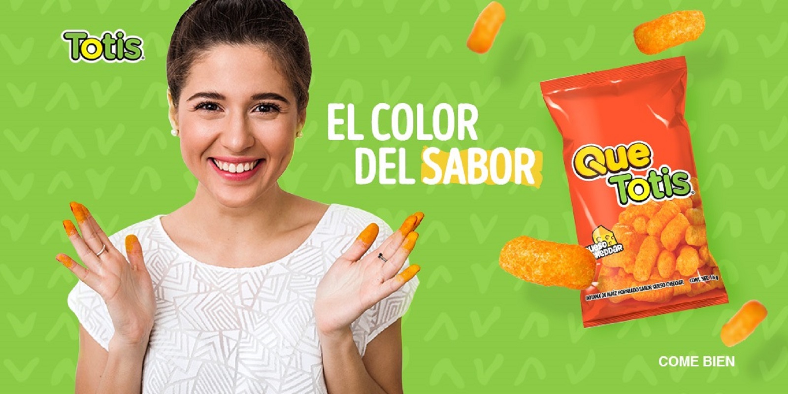 Quetotis Chetos de queso Cheddar 400gr. Totis