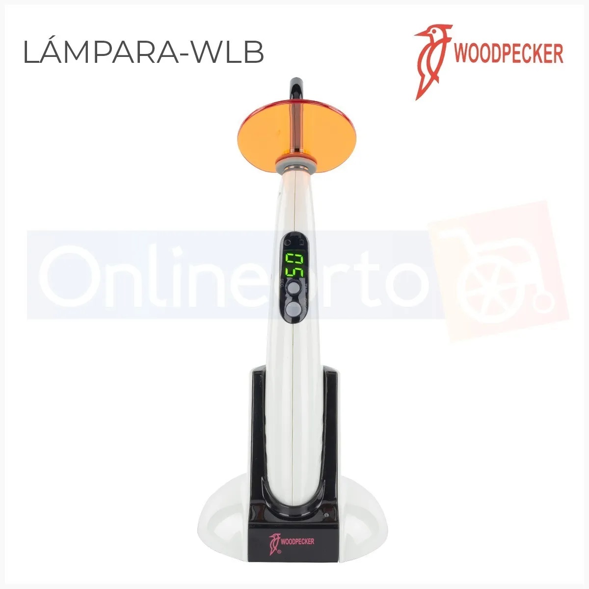 Lámpara Fotocurado Woodpecker Led B Dental Inalambrica Para Resinas