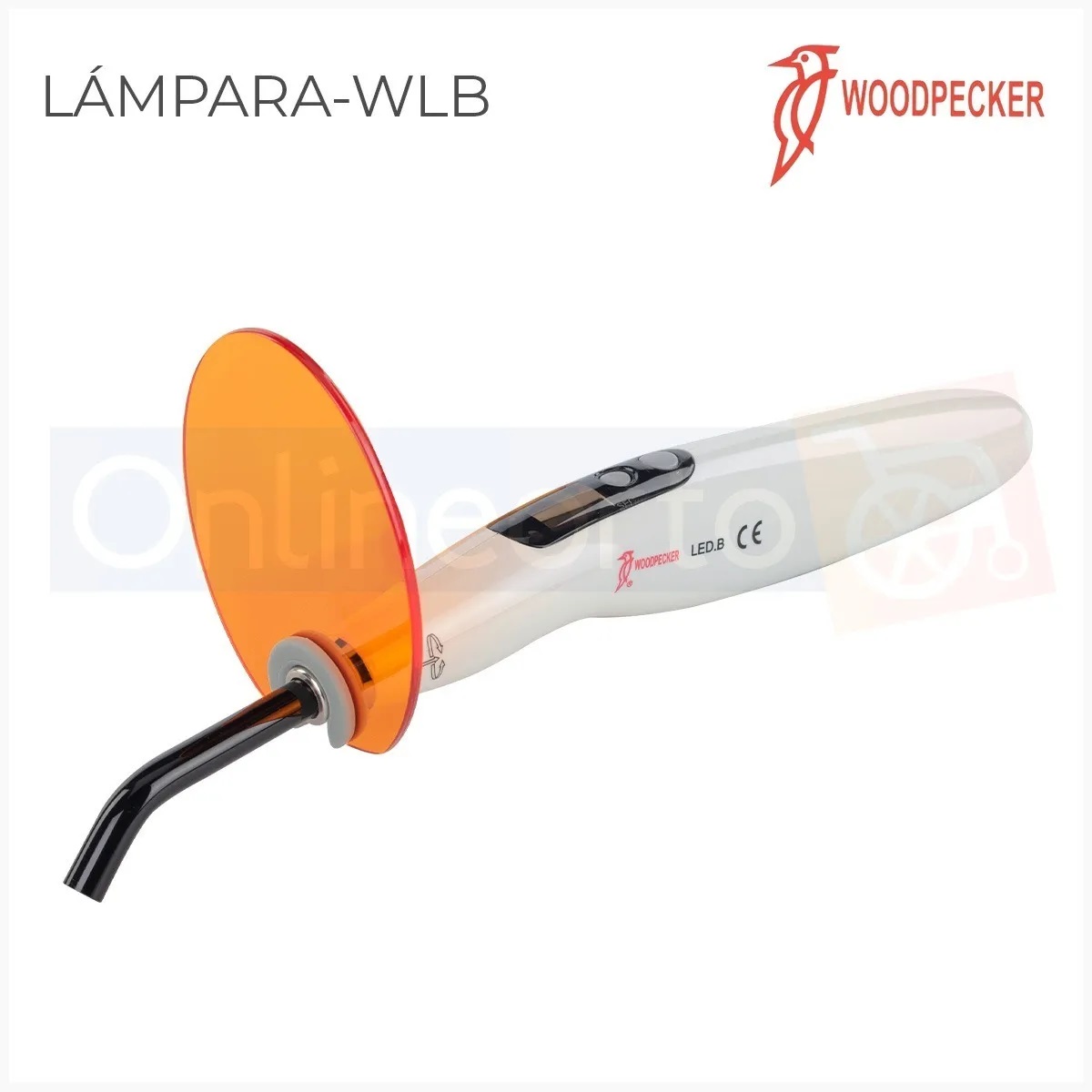 Lámpara Fotocurado Woodpecker Led B Dental Inalambrica Para Resinas