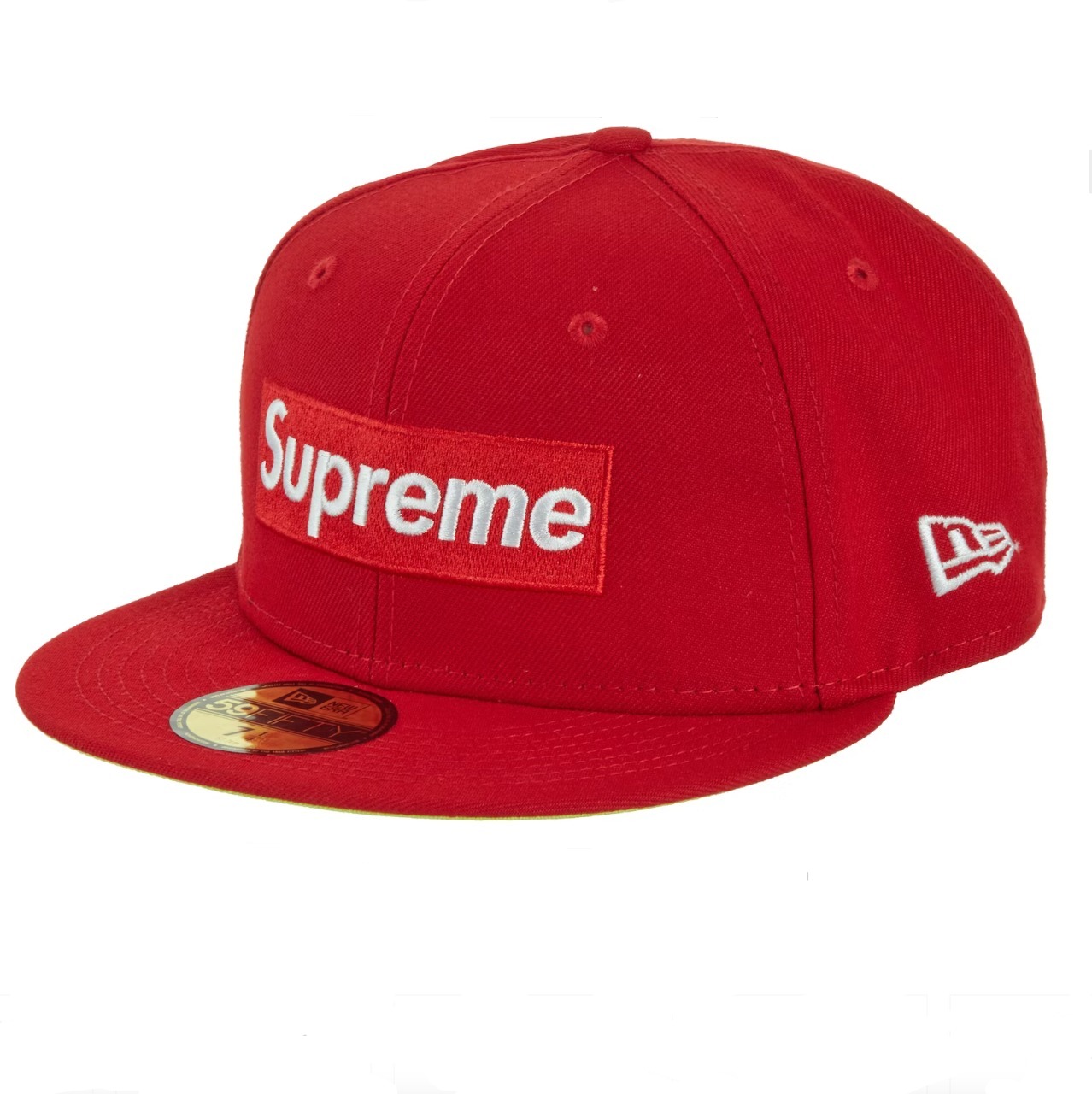 Supreme No Comp Box Logo New Era Red