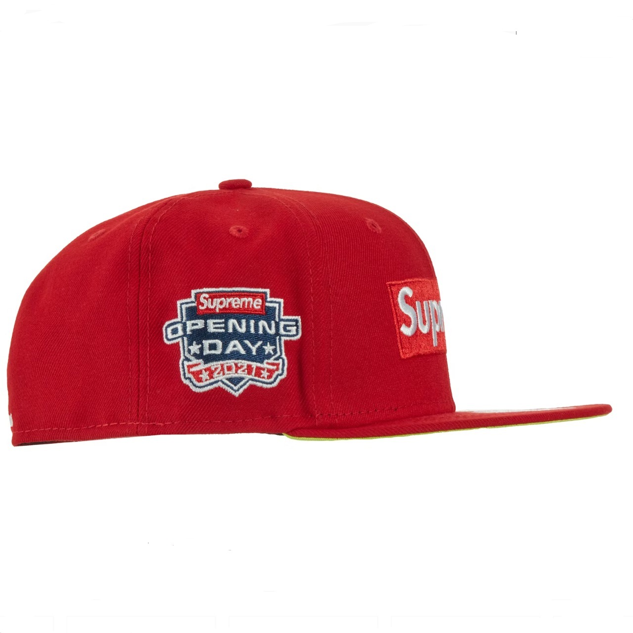 Supreme No Comp Box Logo New Era Red