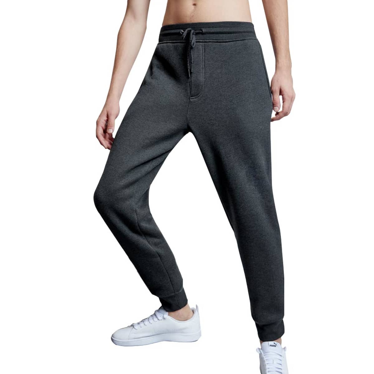 Pants Casual Básico Con Forro De Sherpa Next & Co color Gris para Hombre 1035305