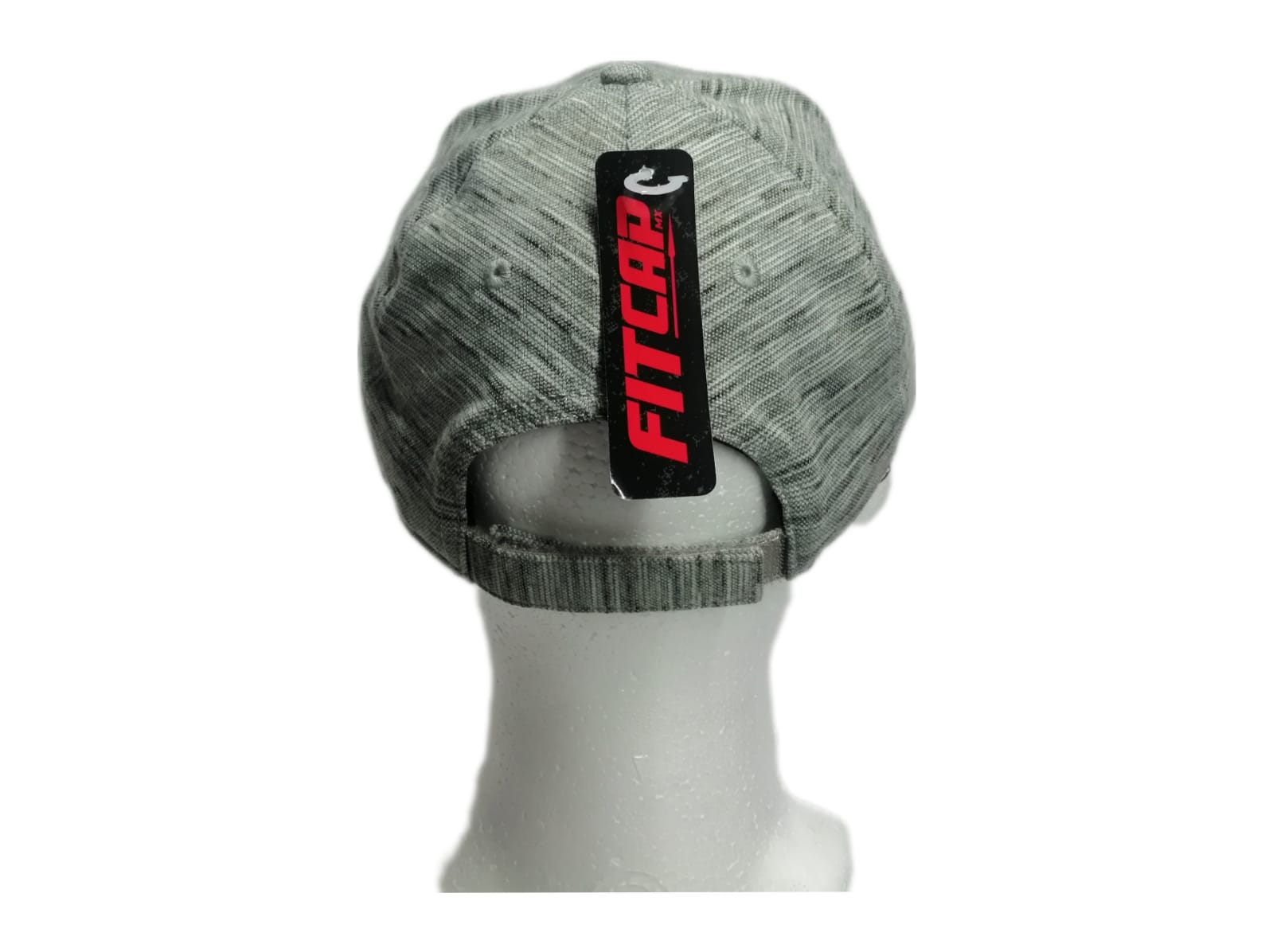 Gorra Gris Deportiva Moderna Moda Lisa Fit Cap Modelo Delta 