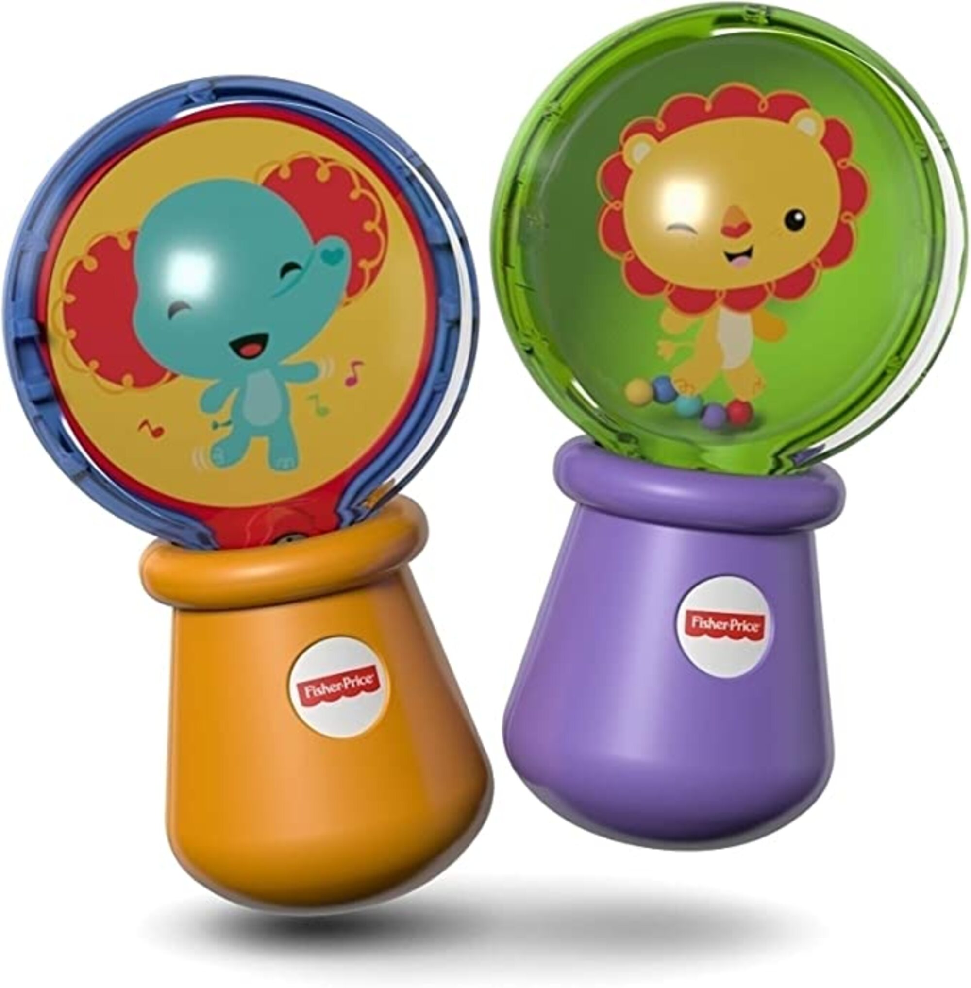 Sonajas Fisher Price Maracas Animalitos Sonidos Didáctico