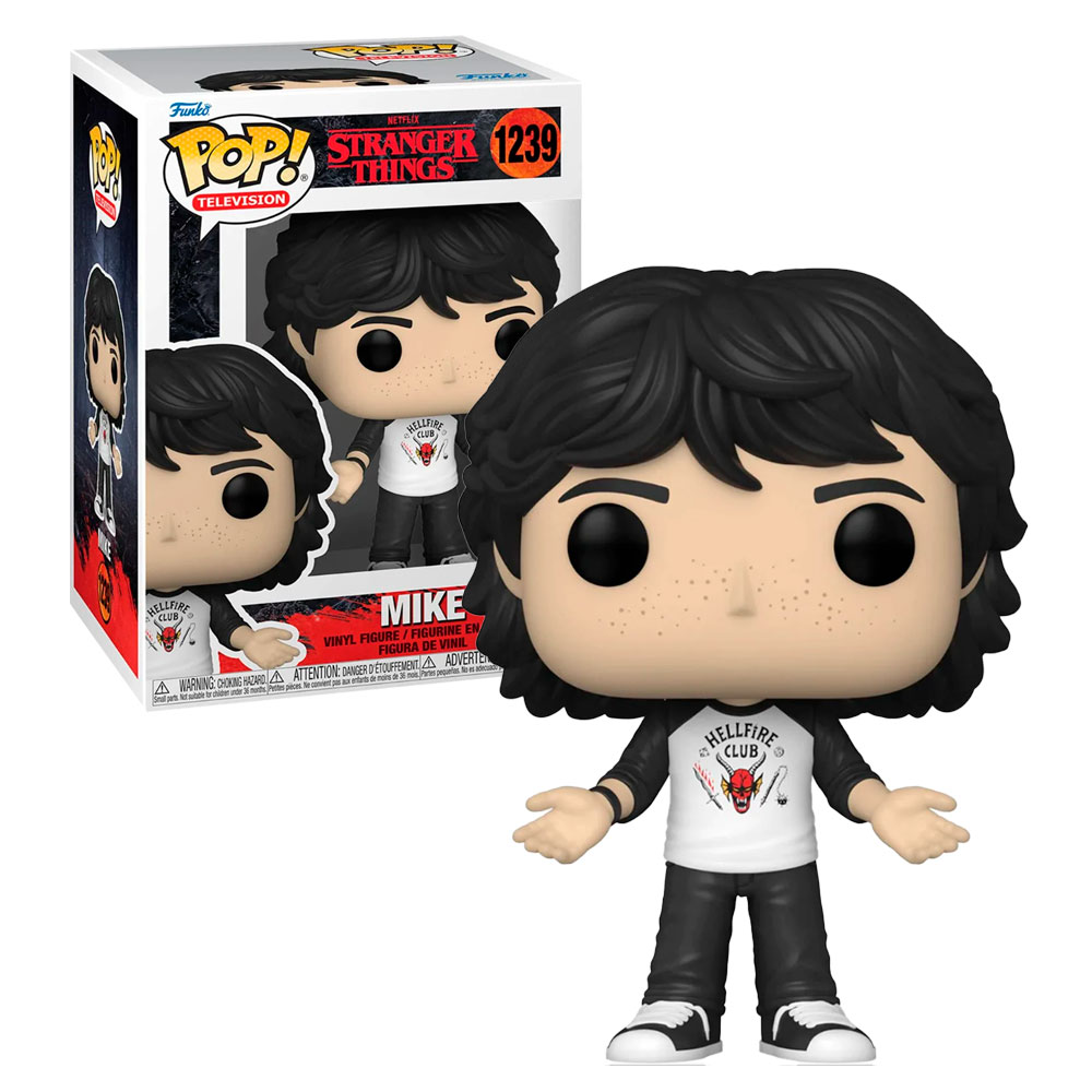 Funko Pop Mike #1239 Stranger Things Netflix Figura Original