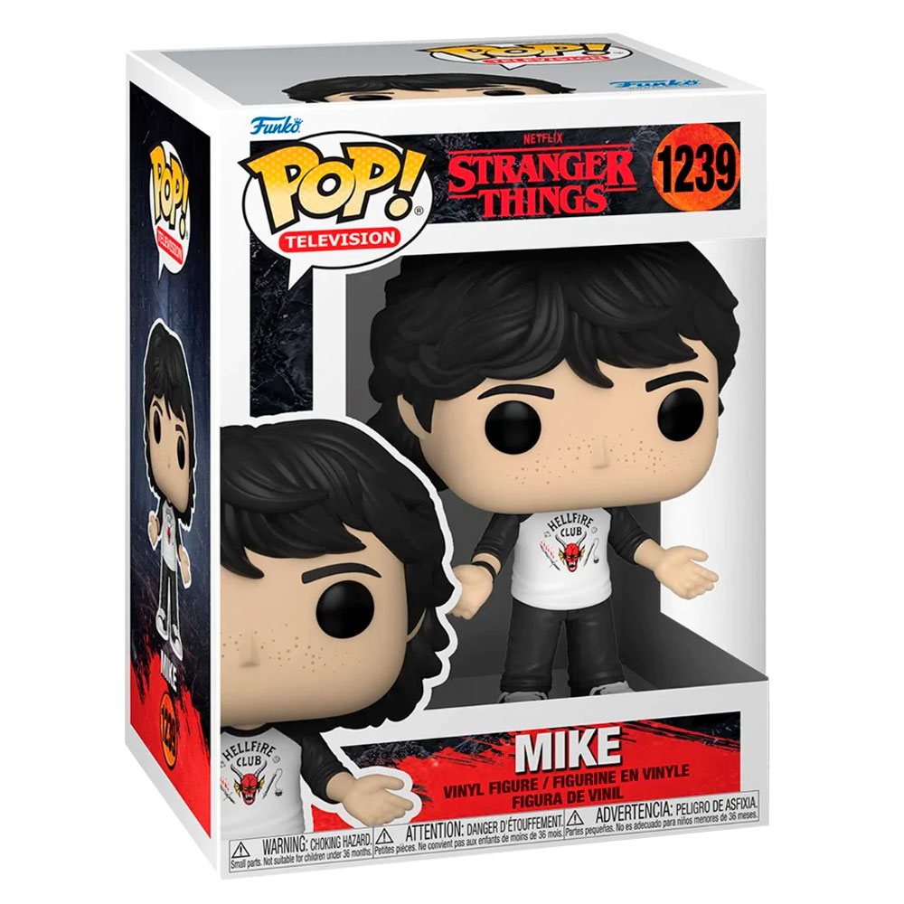 Funko Pop Mike #1239 Stranger Things Netflix Figura Original