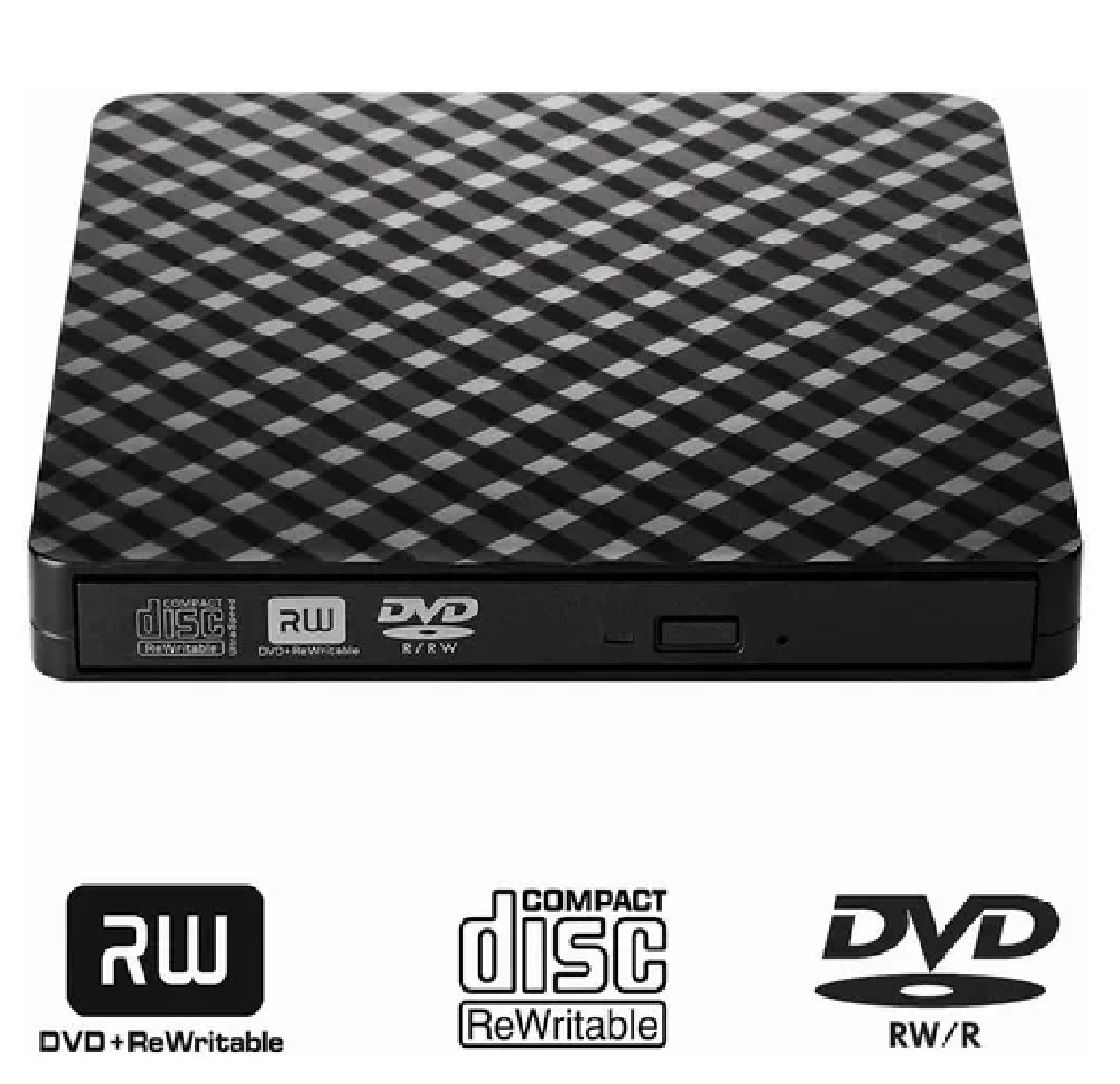 Lector Y Grabadora De Dvd/cd/externa Quemador Usb 3.0 Cd/dvd Negro
