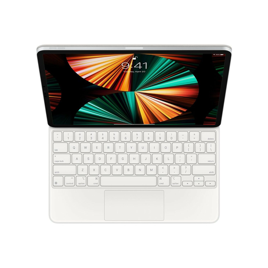 Apple Magic Keyboard 12.9 (A2480) (iPad Pro 5th Gen ) White ( Reacondicionado Grado A)