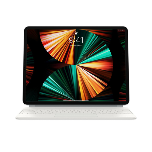 Apple Magic Keyboard 12.9 (A2480) (iPad Pro 5th Gen ) White ( Reacondicionado Grado A)