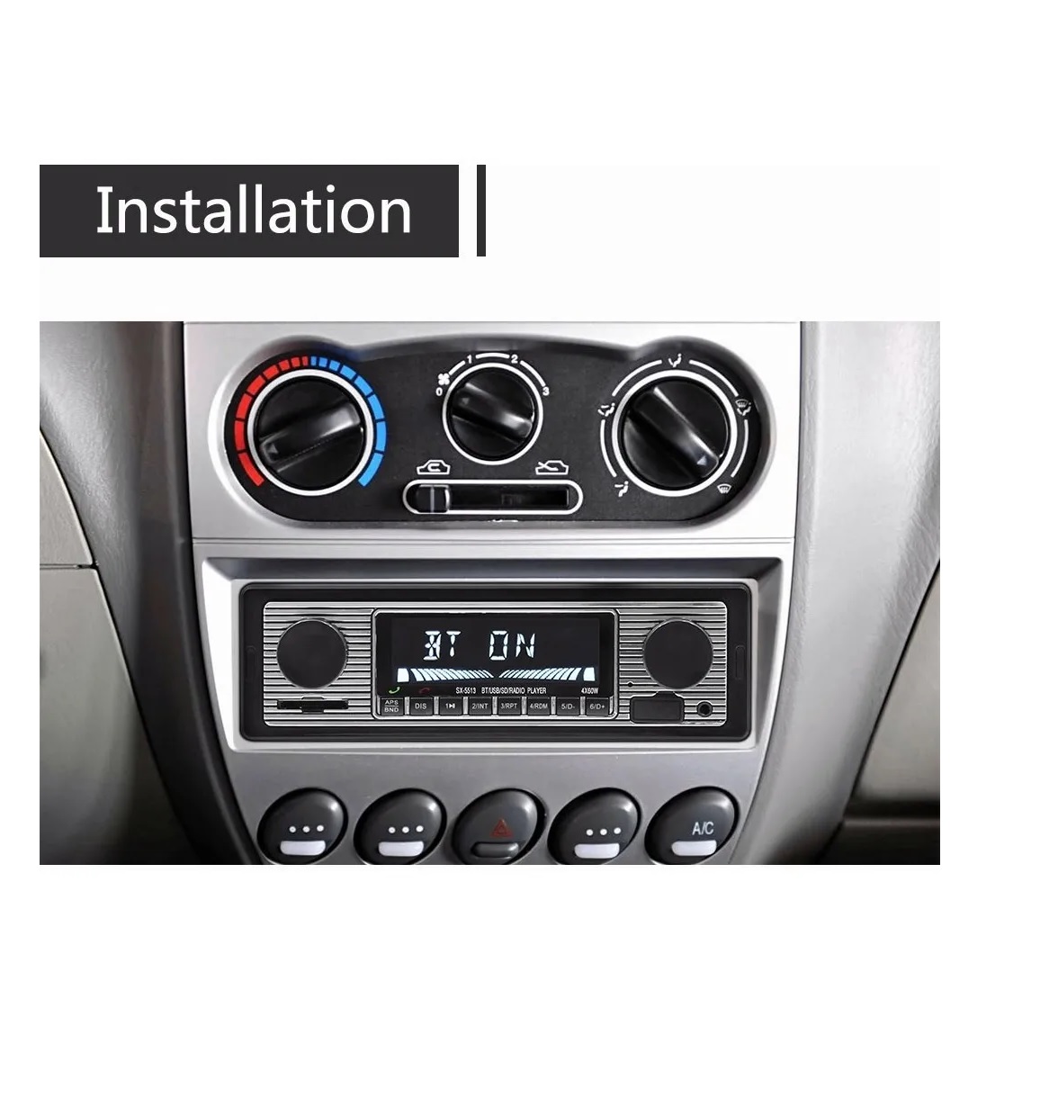 Auto Estereo Bluetooth Manos Libres Música Sin Pérdidas Usb