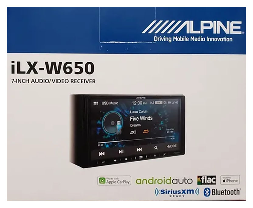 Autoestereo Alpine De Pantalla Doble Din Lxw650 Car Play New