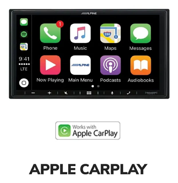 Autoestereo Alpine De Pantalla Doble Din Lxw650 Car Play New