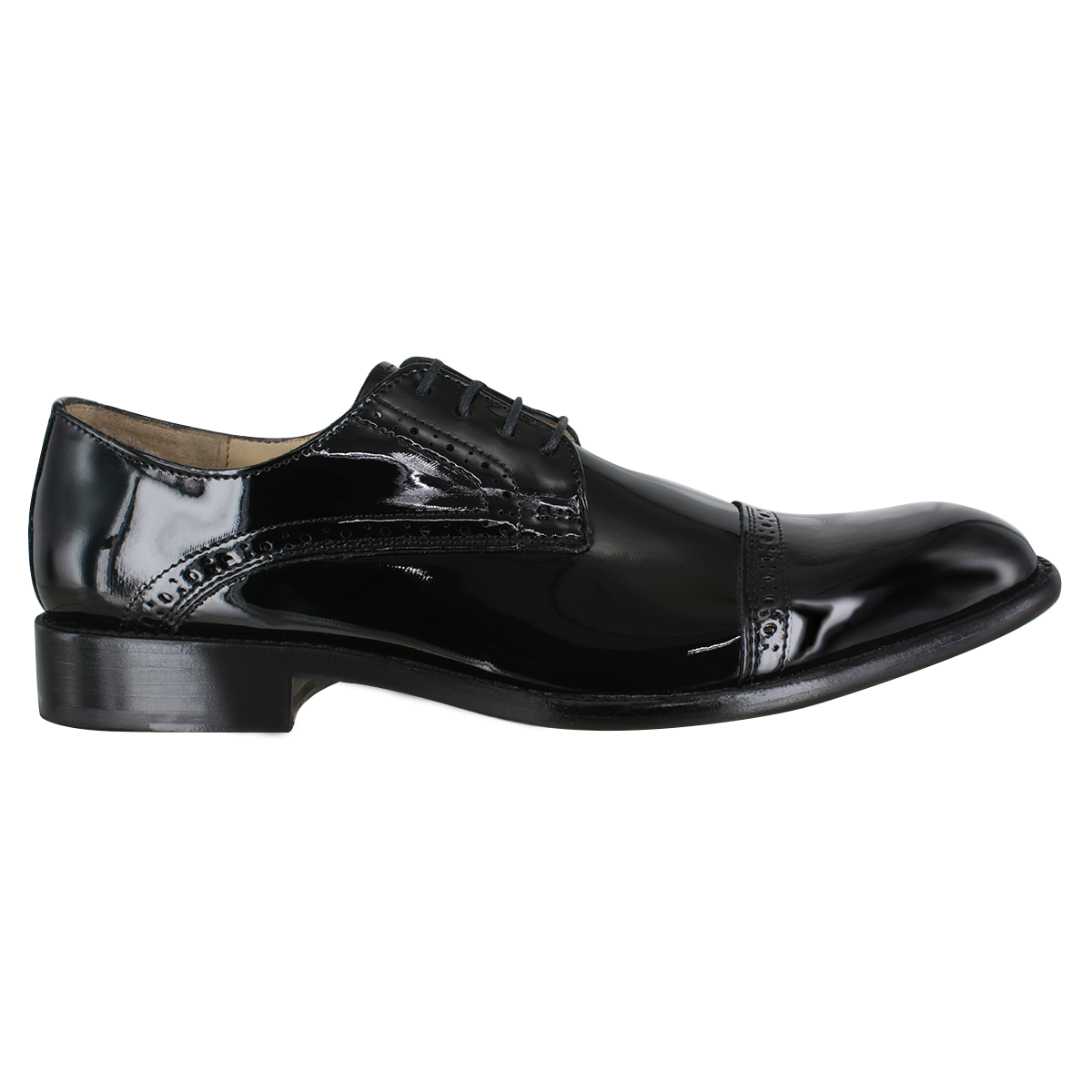Zapato Carlo Ronaldi 1096 Charol Negro