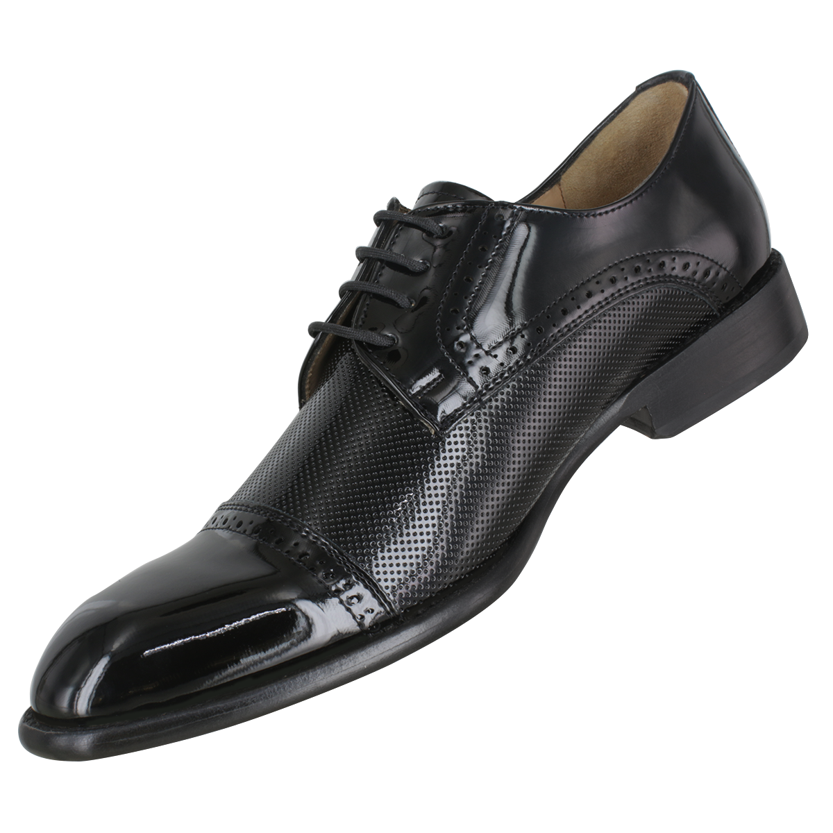 Zapato Carlo Ronaldi 1096-1 Charol Negro